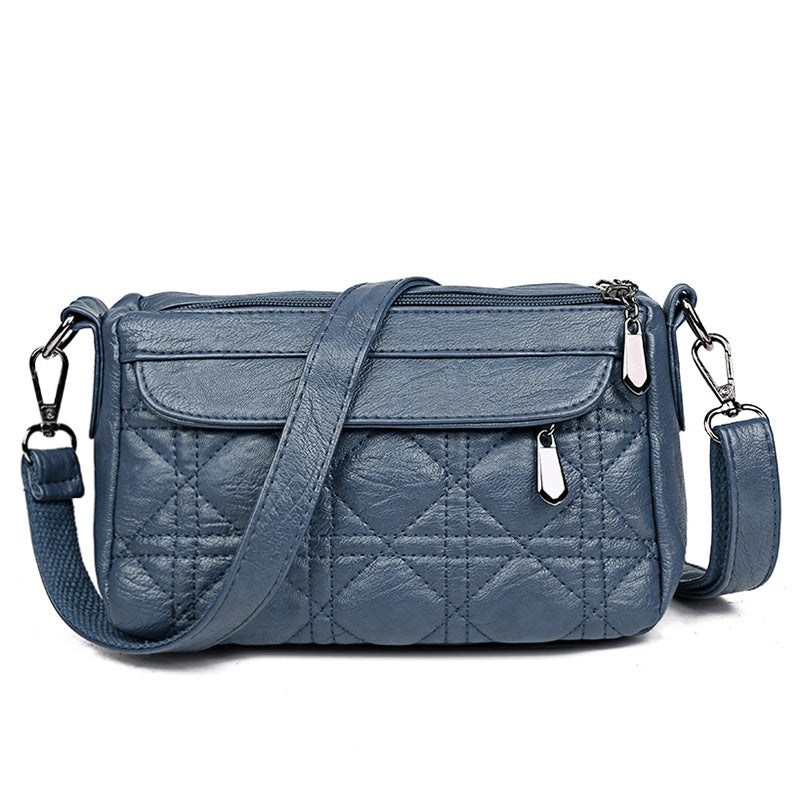 Vintage Quilt Crossbody Bag