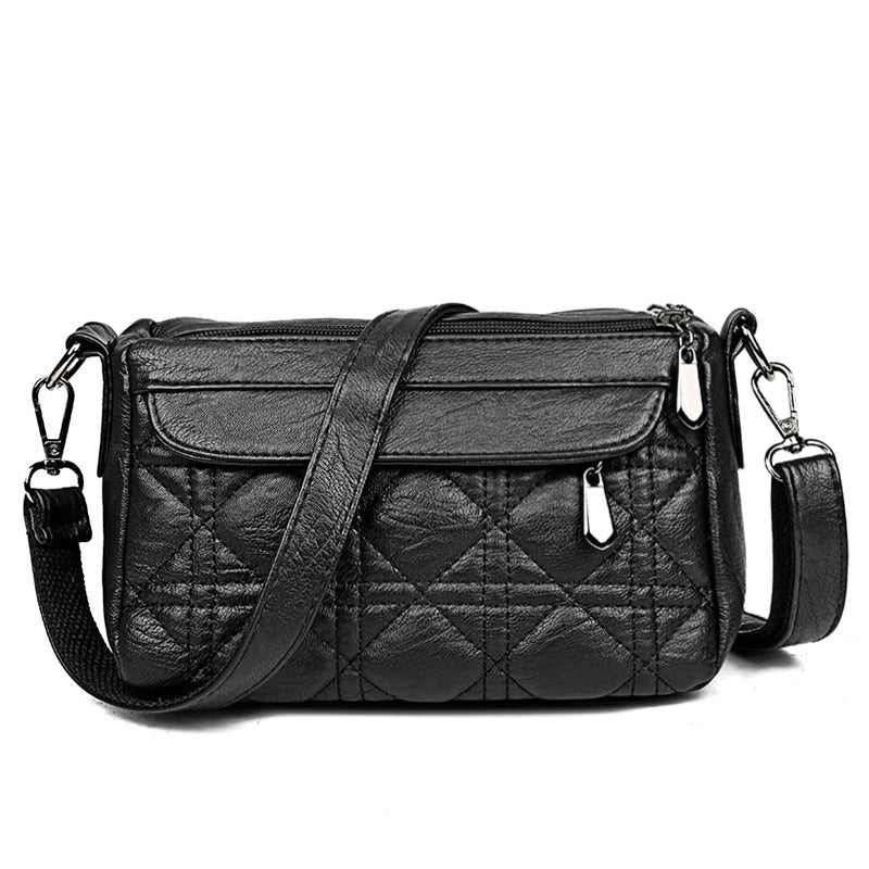 Vintage Quilt Crossbody Bag