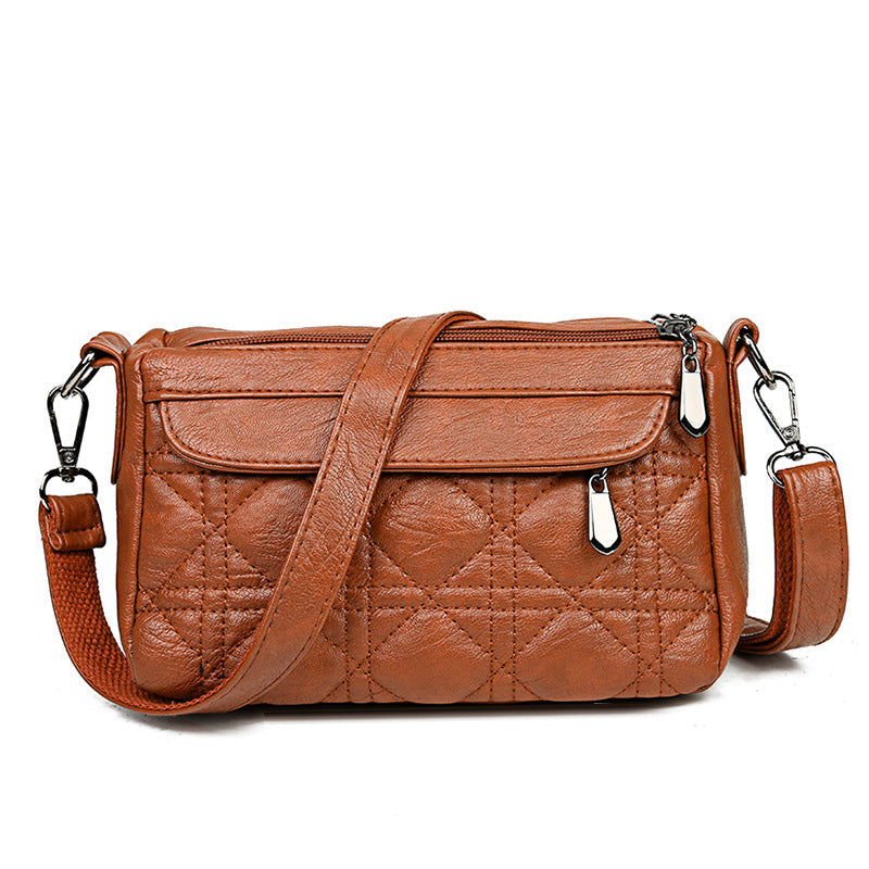 Vintage Quilt Crossbody Bag