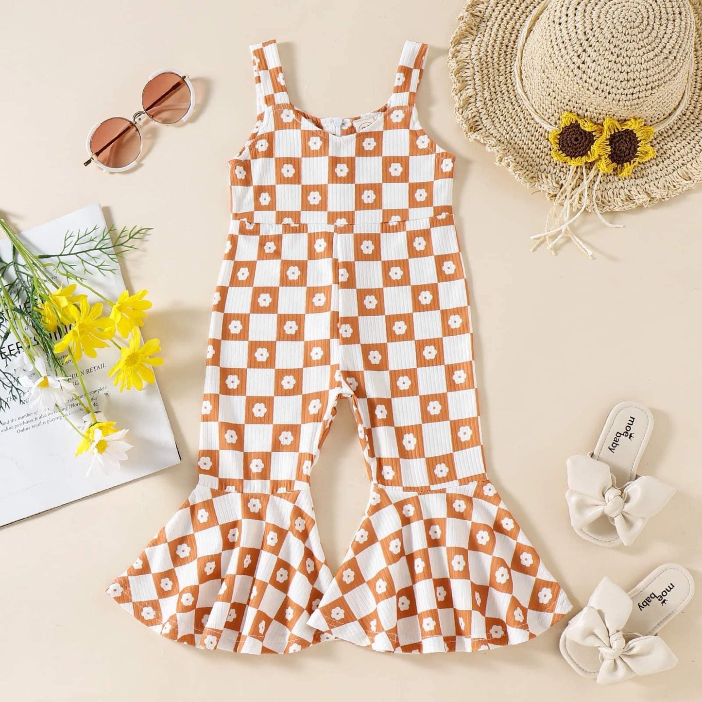 Kids Bell Jumpsuits