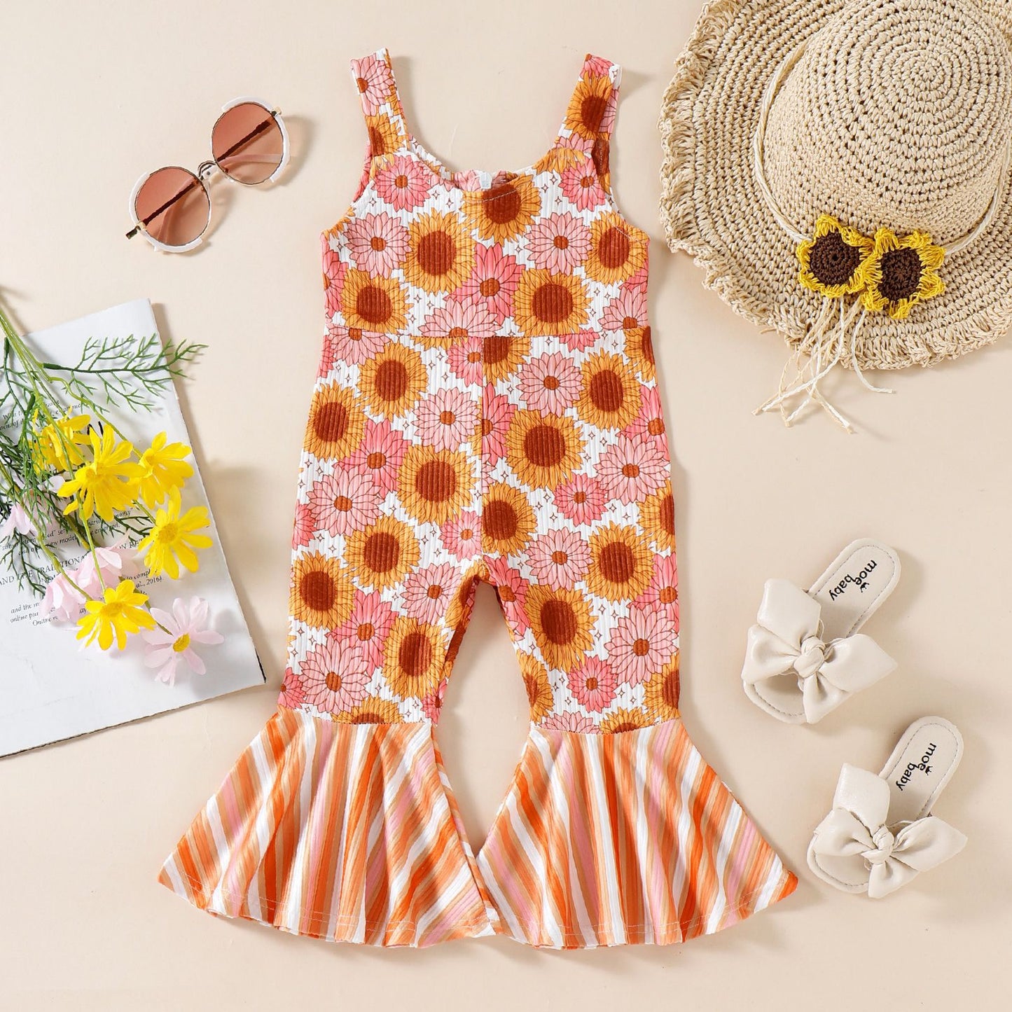 Kids Bell Jumpsuits