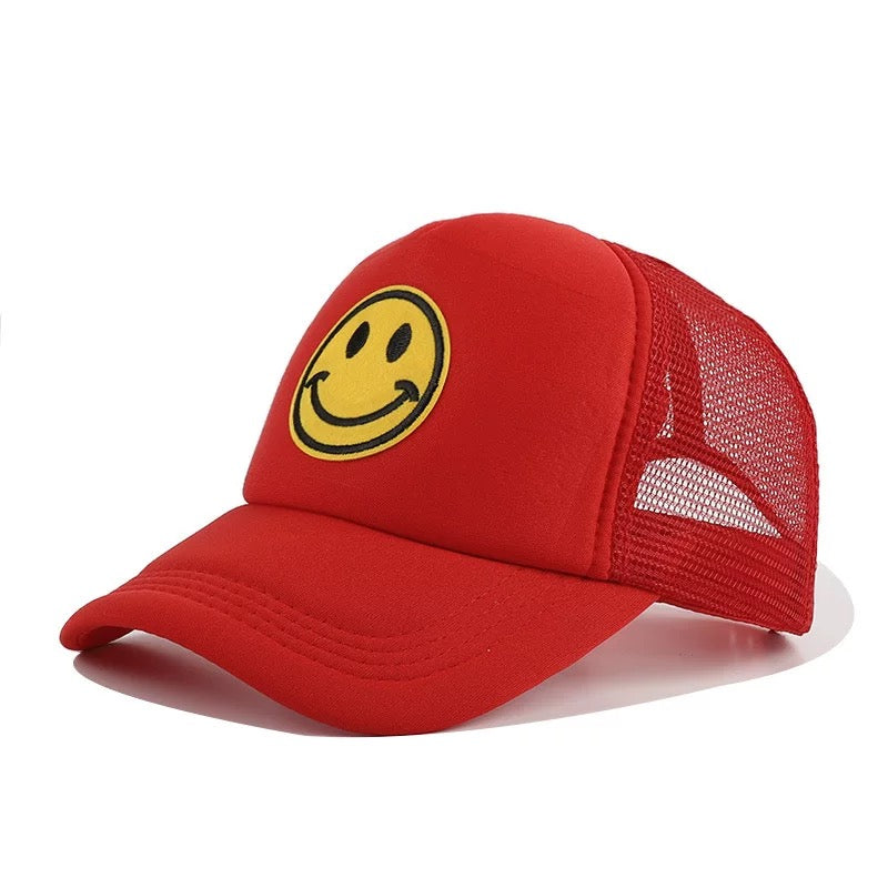 Smiley Face Trucker Hat