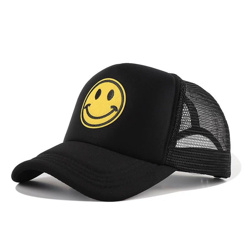 Smiley Face Trucker Hat