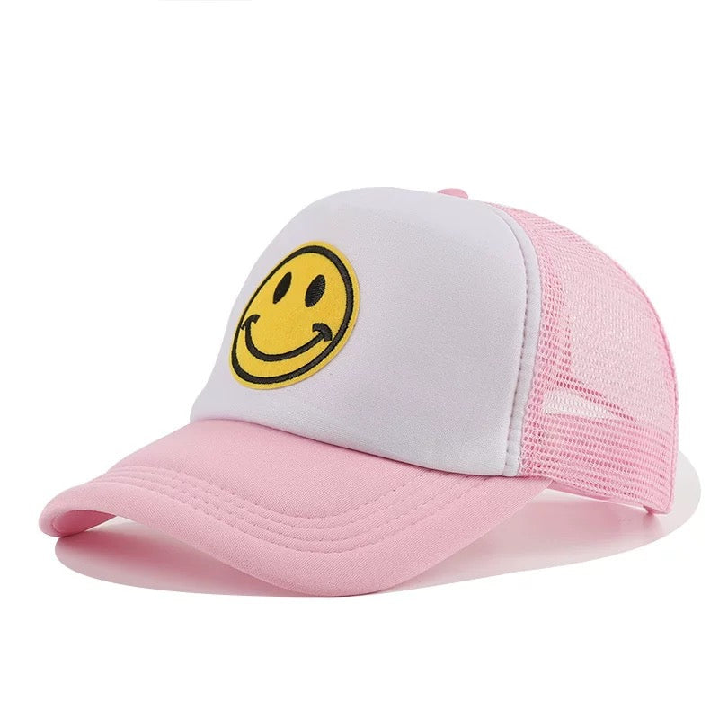 Smiley Face Trucker Hat