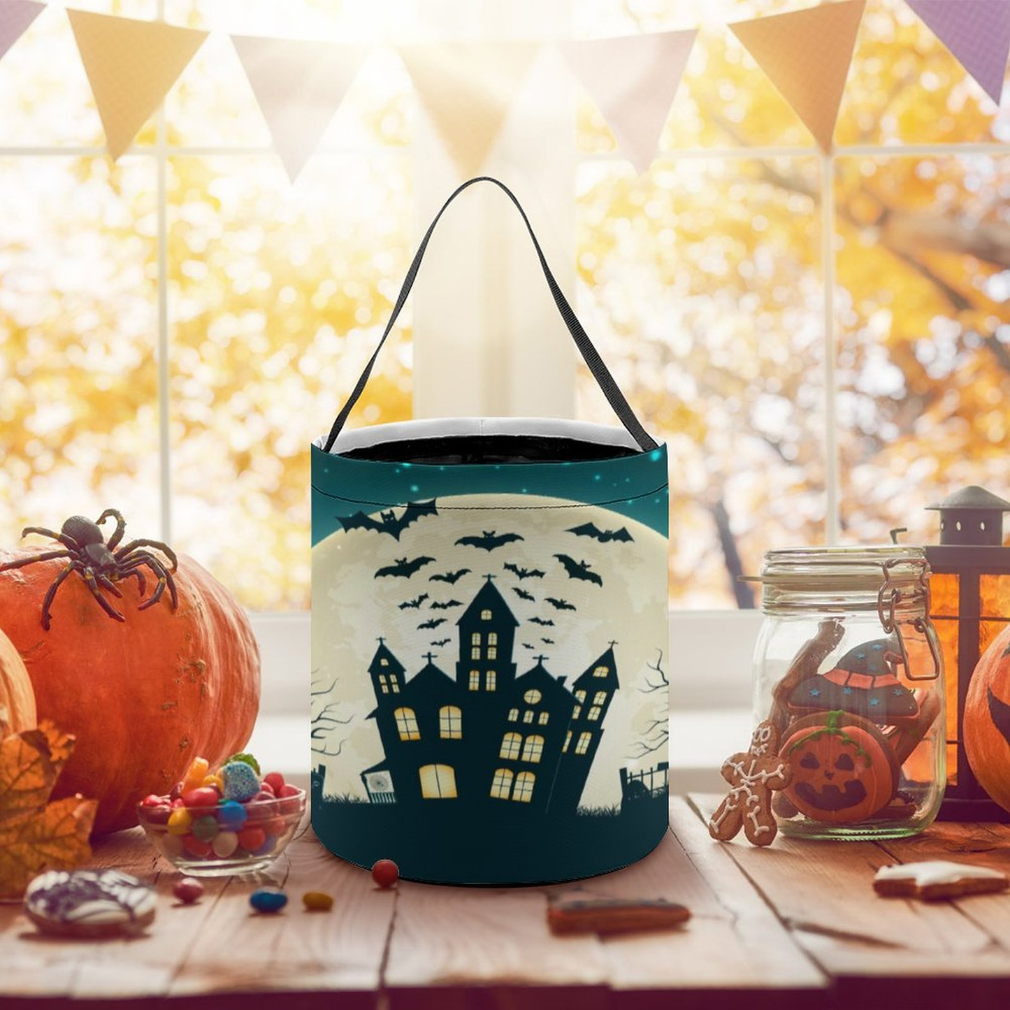 Custom-Halloween Candy Bucket
