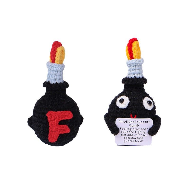 Funny Expression Potato Crochet Doll