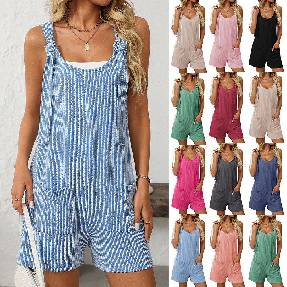 Women's Summer Casual Jumpsuit Overalls