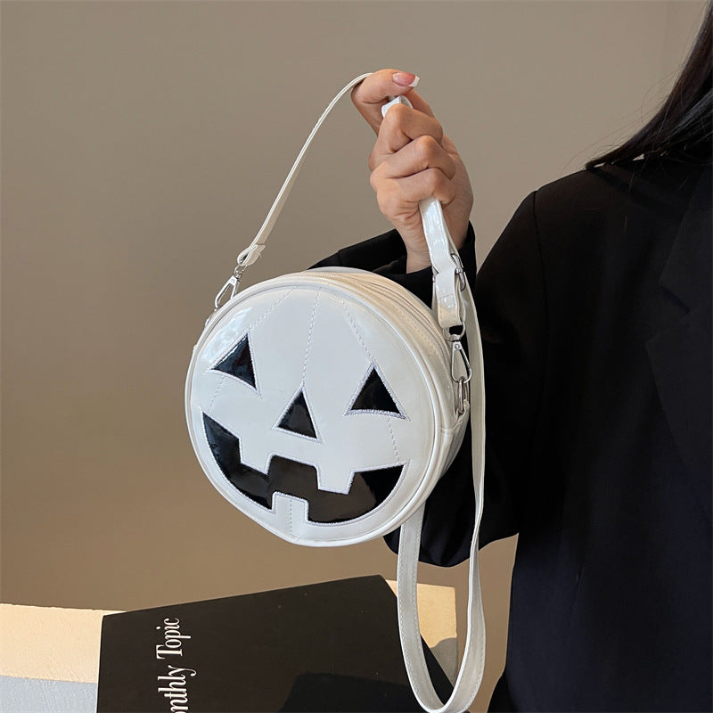 Pumpkin bag women's bag skull crossbody bag cosmetic bag