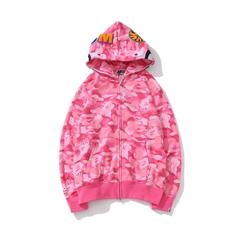 Multi-colored Ape Man's Head Coat
