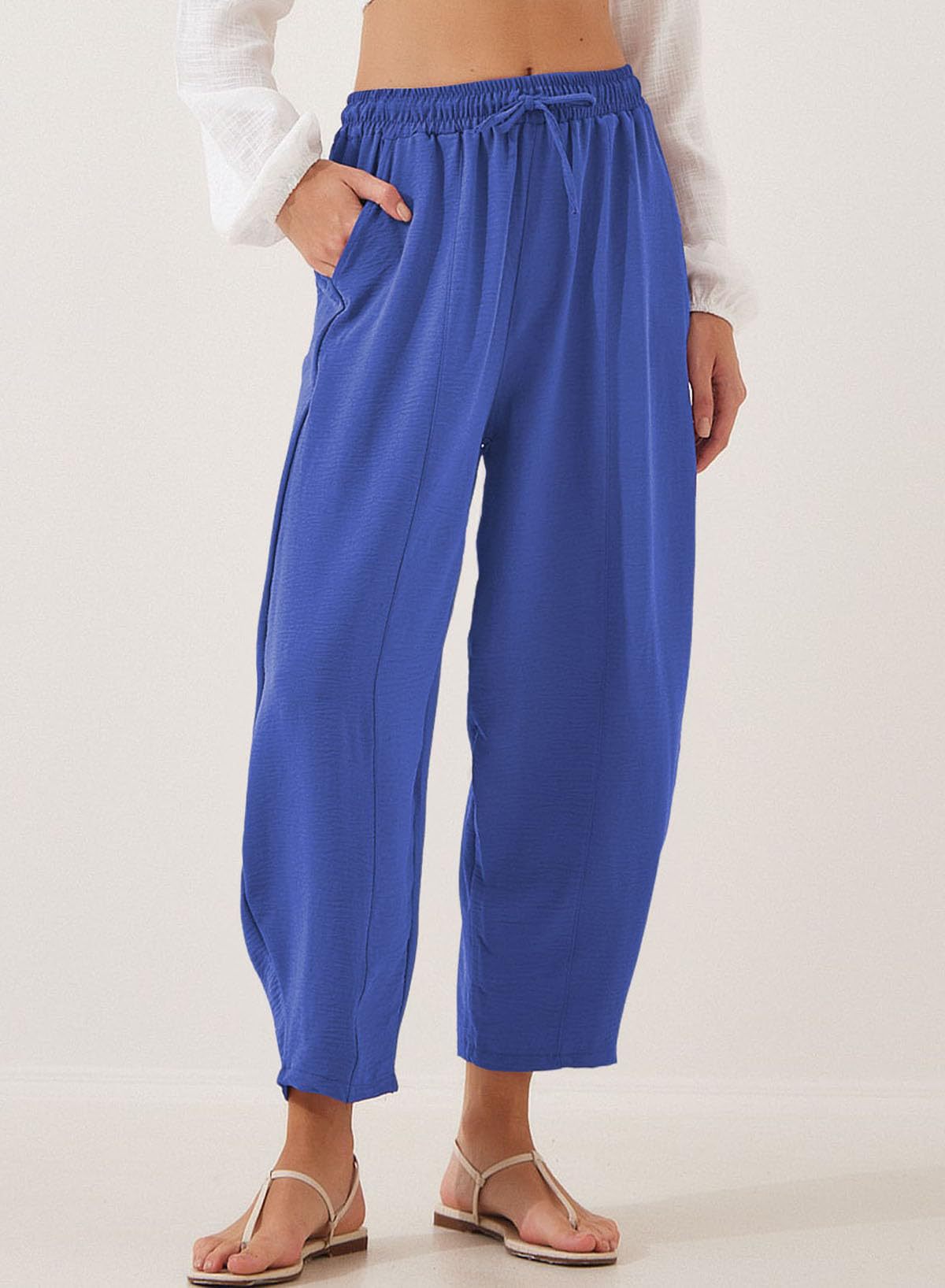Summer Cozy Balloon Trousers