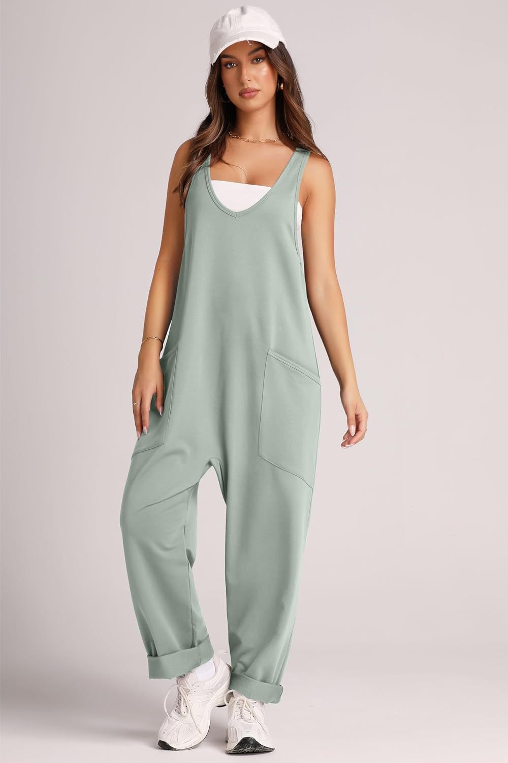 Knit Overalls With Suspenders