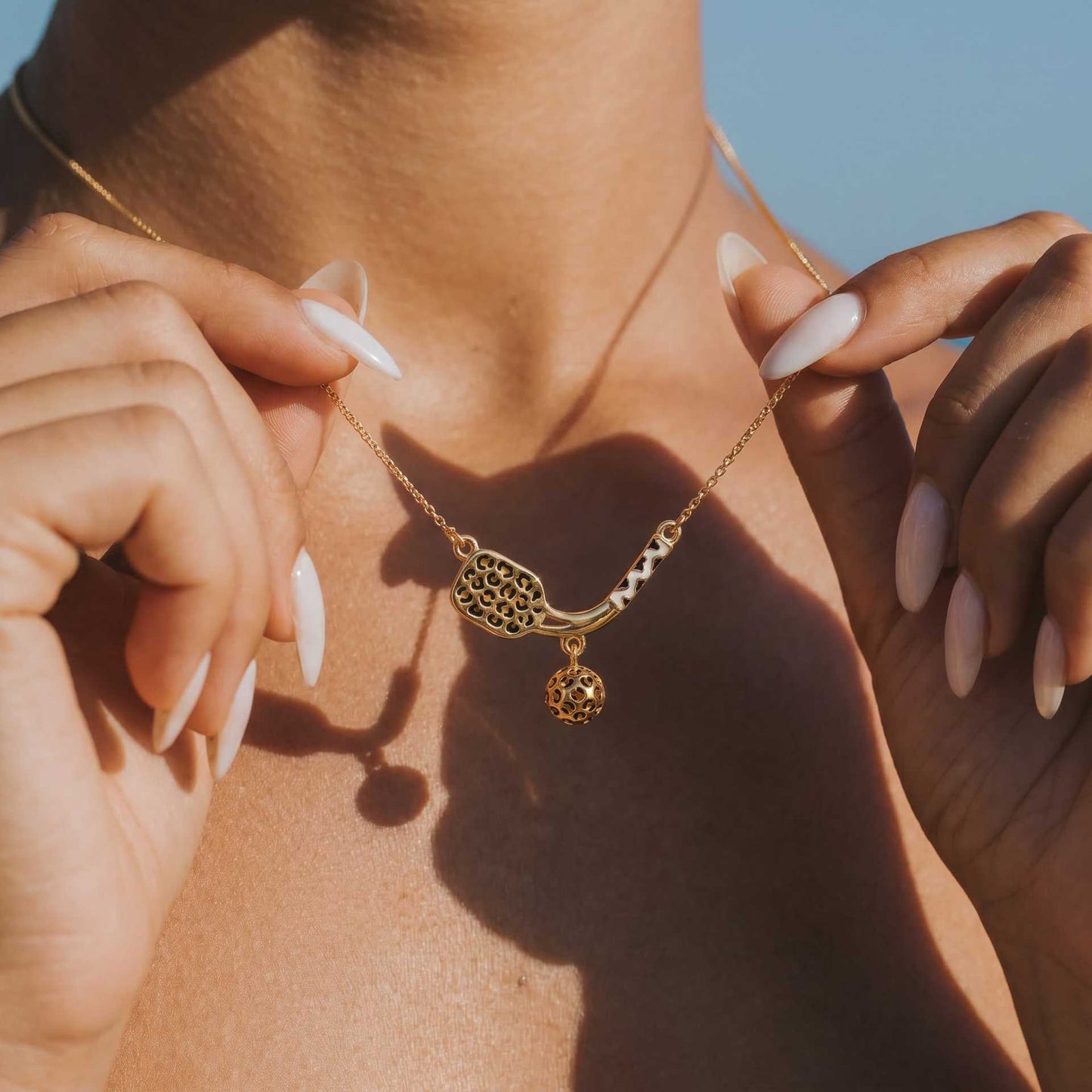 Sports Theme Layered Necklace