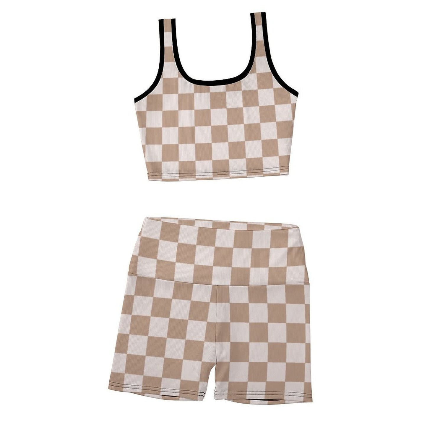 Custom Printed Yoga Vest Set(1-20)