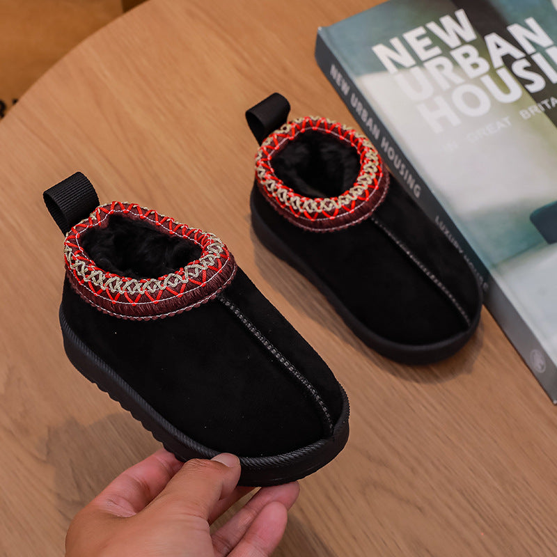 Boys' Winter Cotton Boots and Girls' Snow Boots