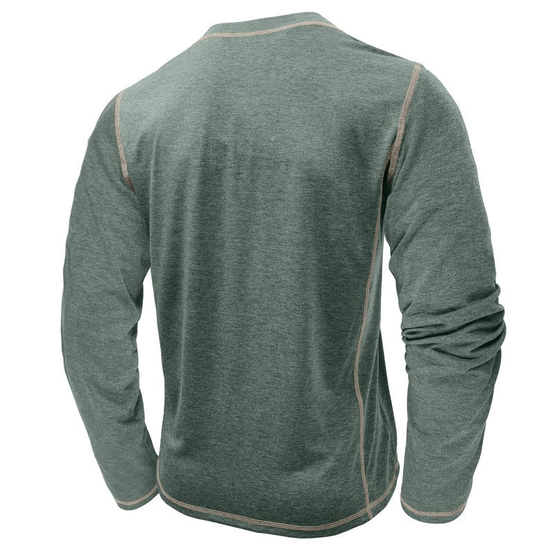 Men's Button Collar Top