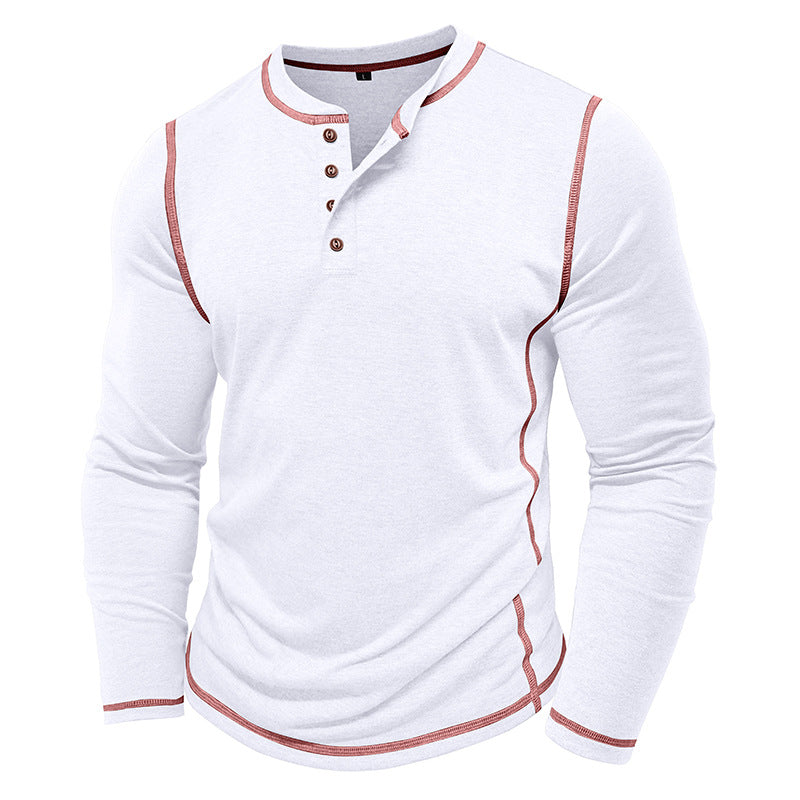 Men's Button Collar Top
