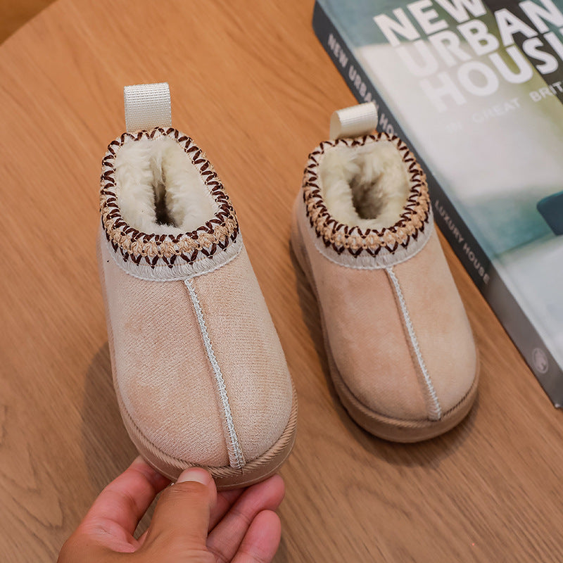 Boys' Winter Cotton Boots and Girls' Snow Boots