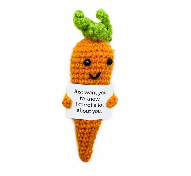 Funny Expression Potato Crochet Doll