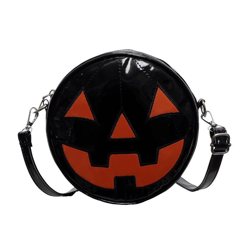 Pumpkin bag women's bag skull crossbody bag cosmetic bag