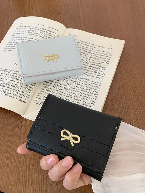 Lady's Purse With Bow Tie