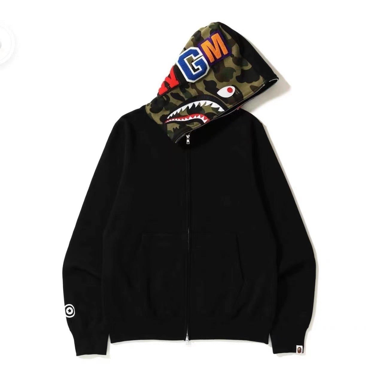 Multi-colored Ape Man's Head Coat