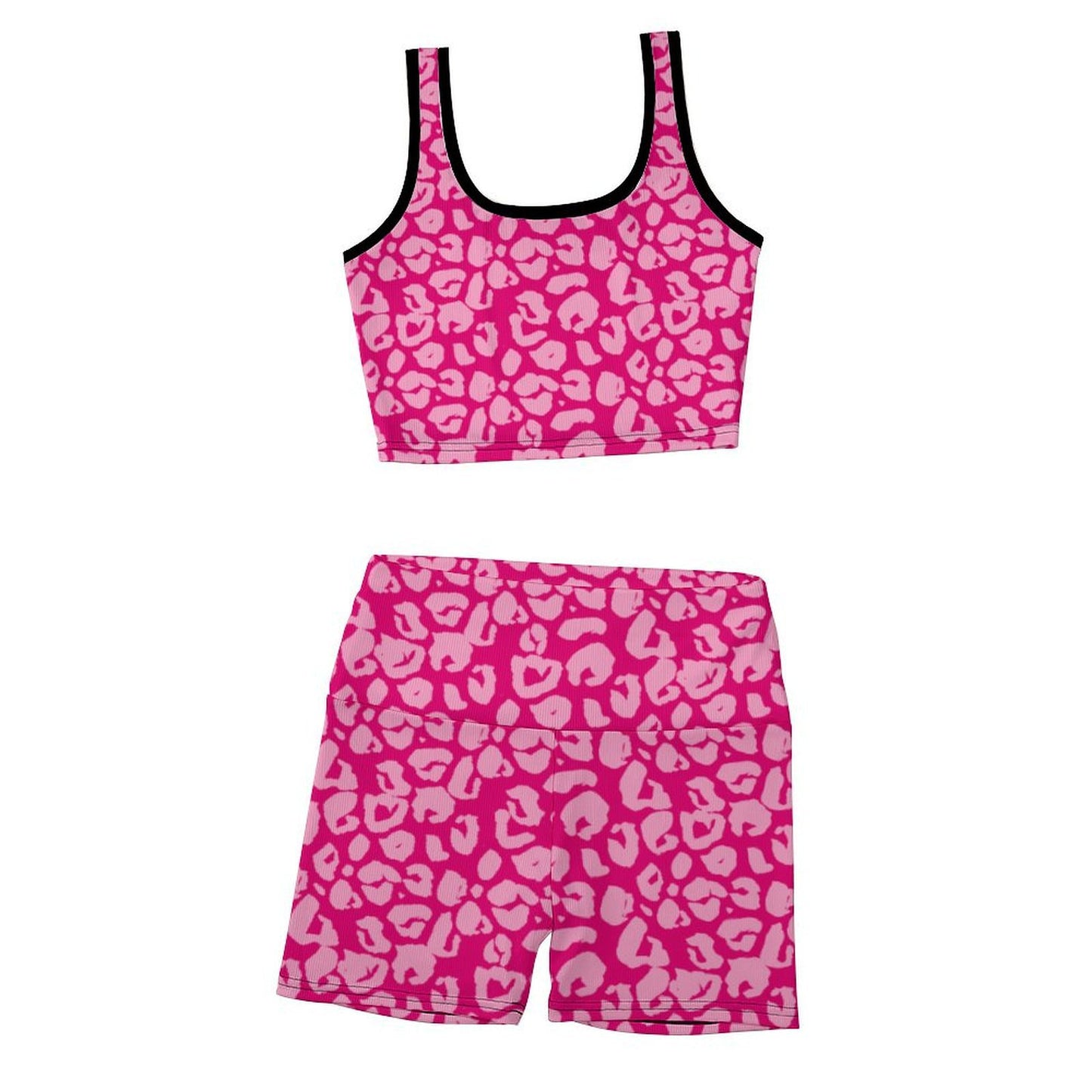 Custom Printed Yoga Vest Set(20-37)