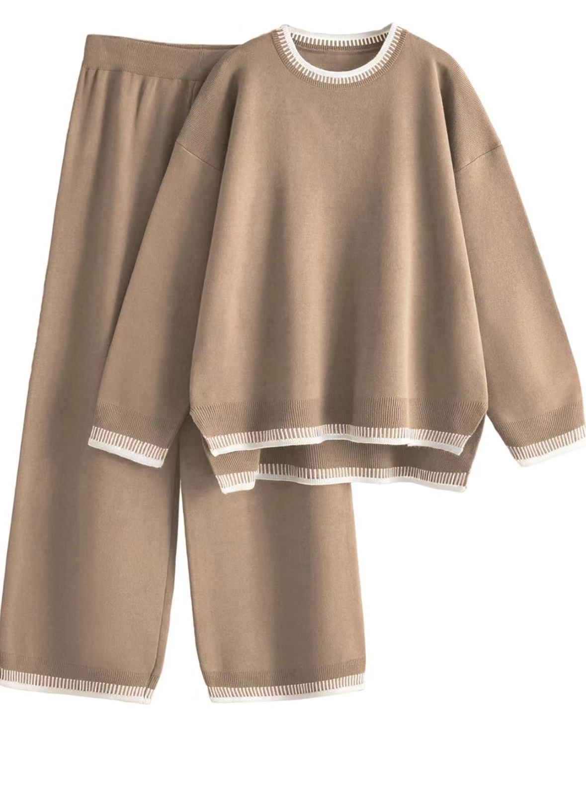 Casual Sweater Two Piece Set