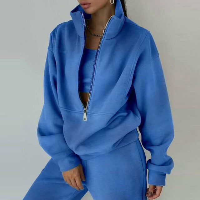 Cozy 2 Pieces Set(fleece Inside)