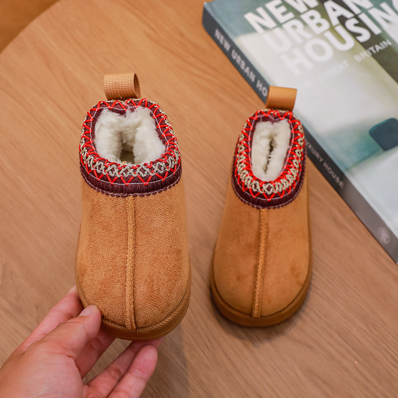 Boys' Winter Cotton Boots and Girls' Snow Boots