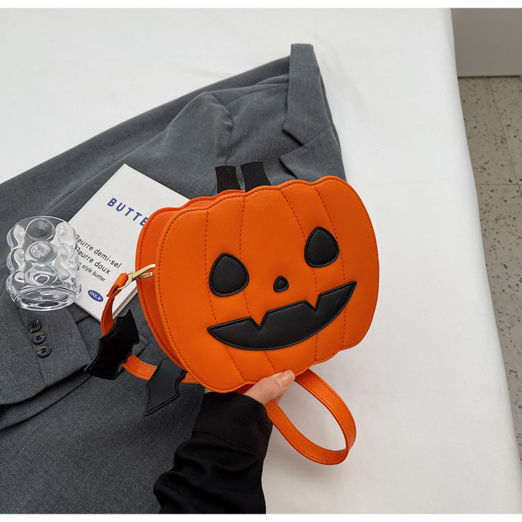 Funny Pumpkin Bag Chain Diagonal Bag