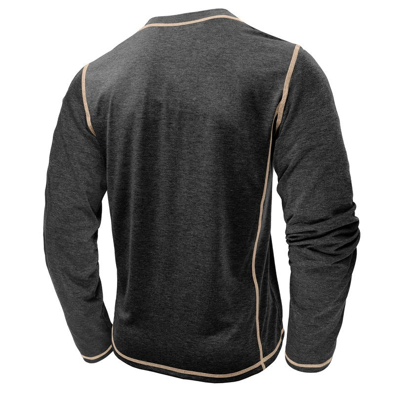 Men's Button Collar Top