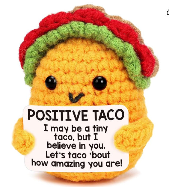 Funny Expression Potato Crochet Doll