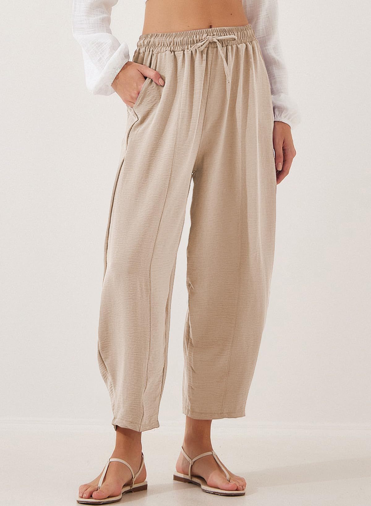 Summer Cozy Balloon Trousers
