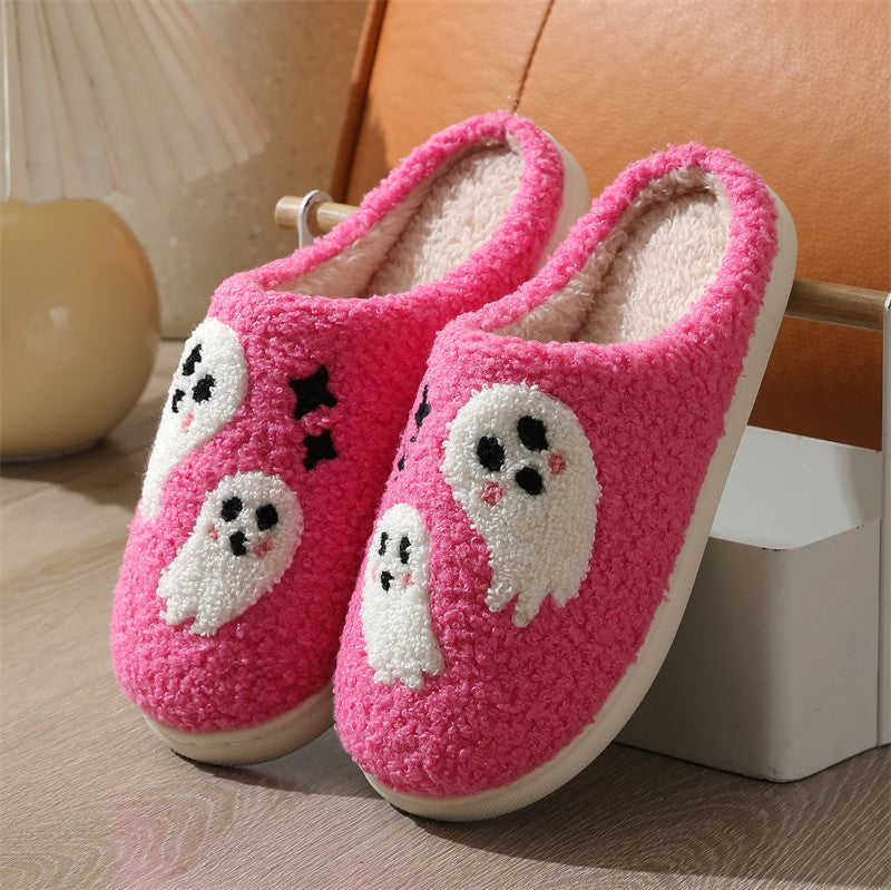 Warm Fluffy Dirt-Resistant Confinement Shoes