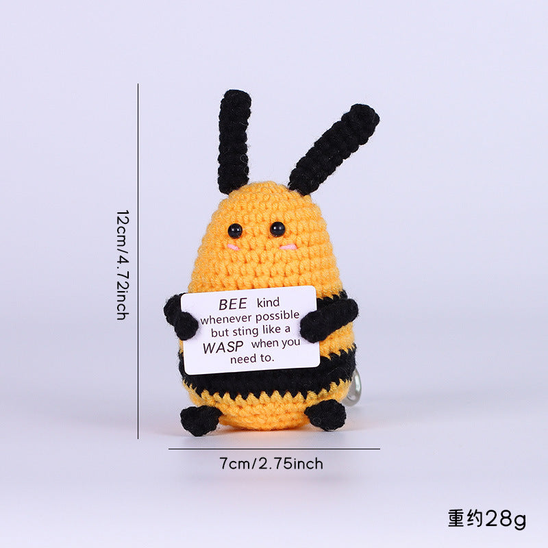 Funny Expression Potato Crochet Doll