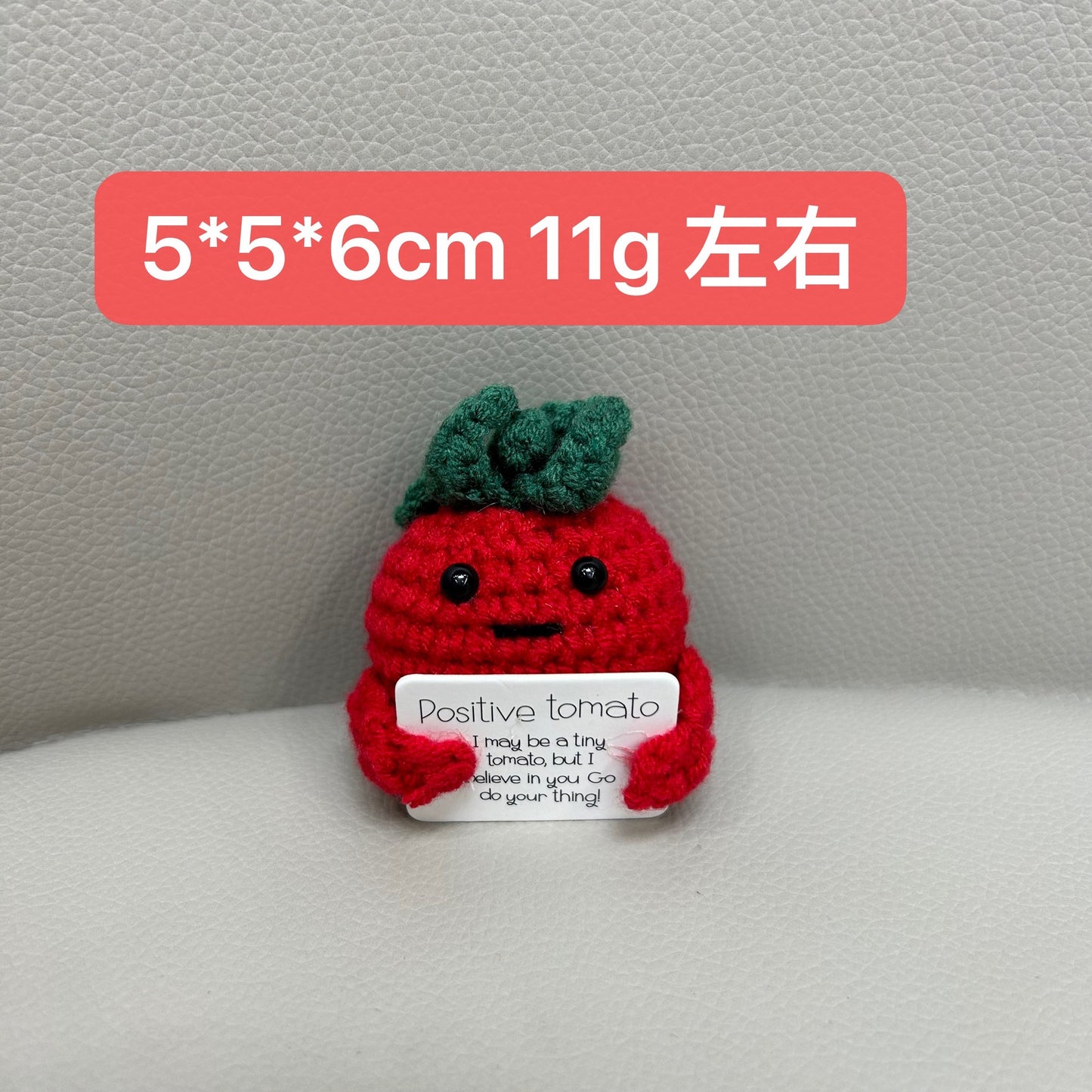 Funny Expression Potato Crochet Doll