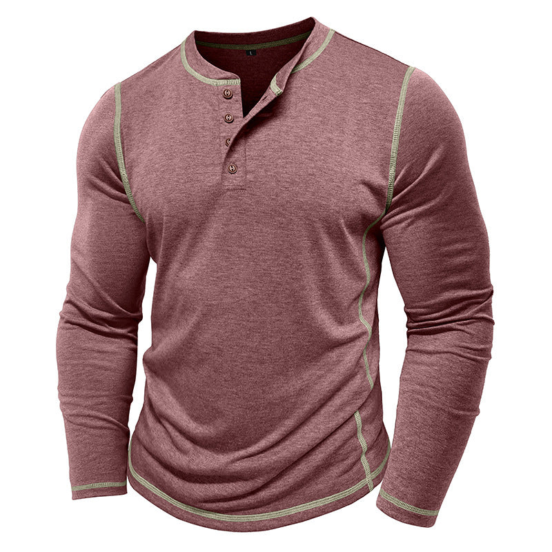 Men's Button Collar Top