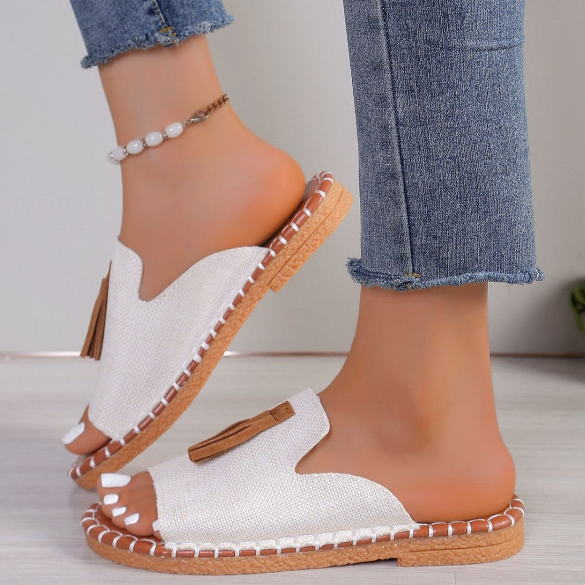 Jute Rope Slippers Are Trendy