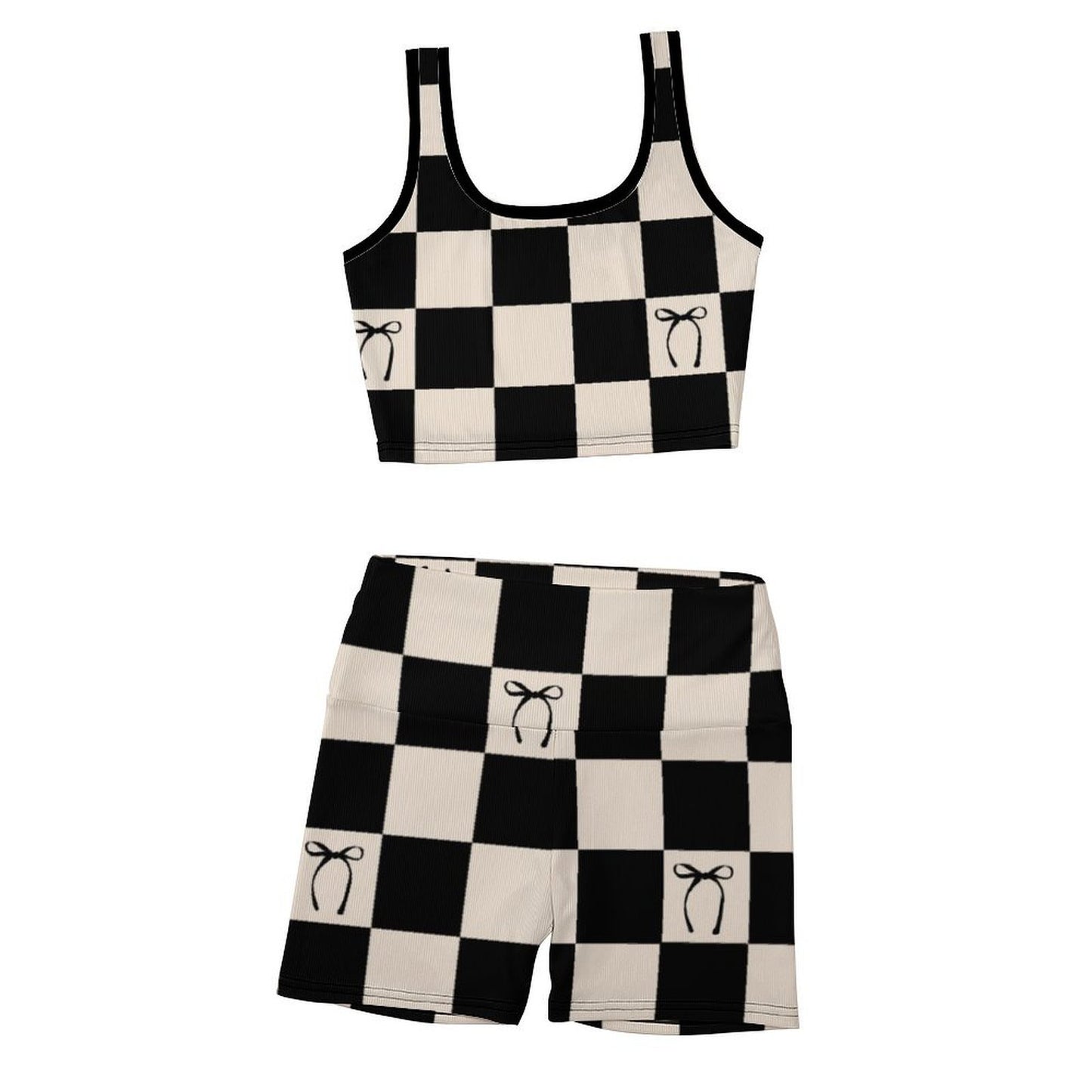 Custom Printed Yoga Vest Set(1-20)