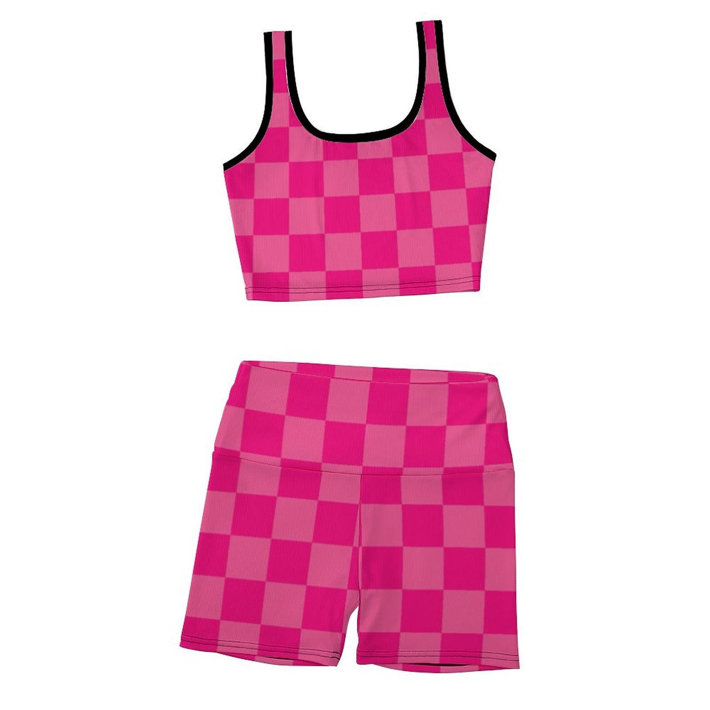 Custom Printed Yoga Vest Set(1-20)