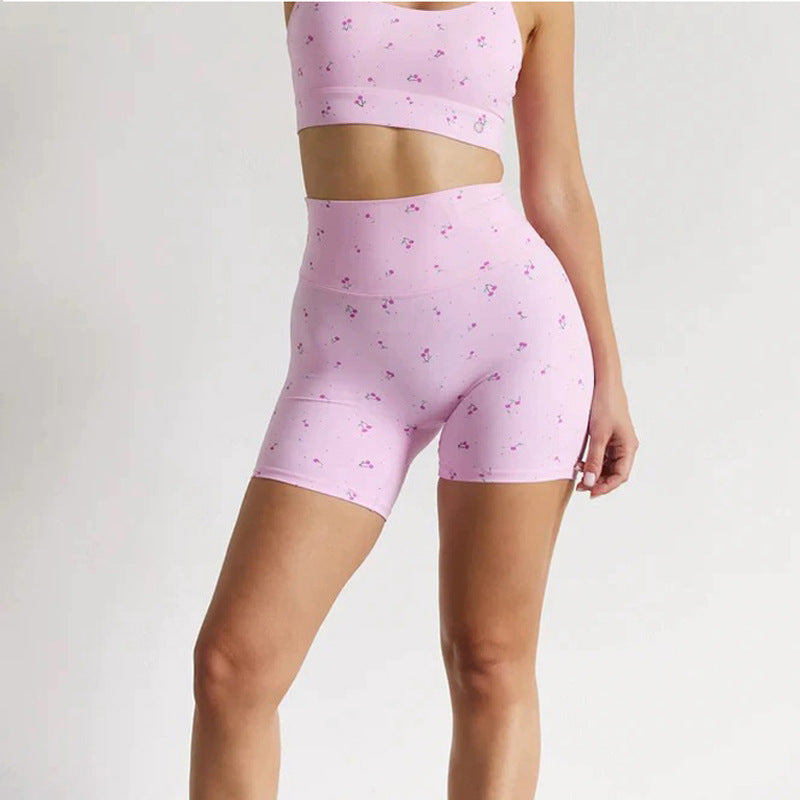 Yoga Sport Fitness Printed Set