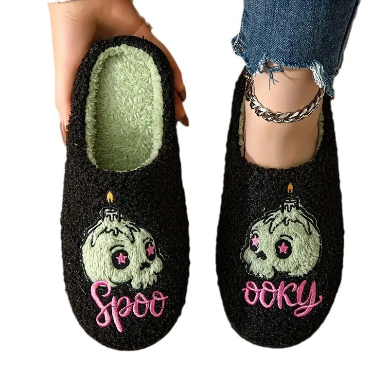 Cartoon Anti-Skid Cotton Slippers
