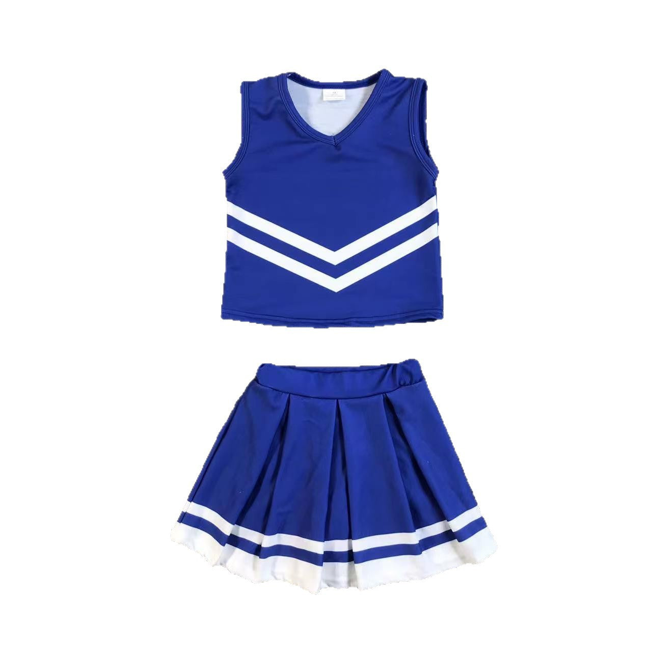 Cheerleading Sleeveless Skirt Set