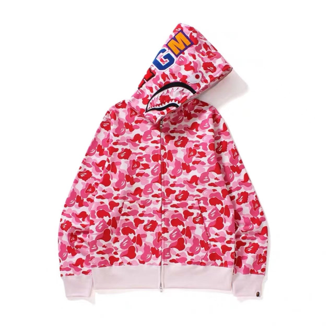 Multi-colored Ape Man's Head Coat