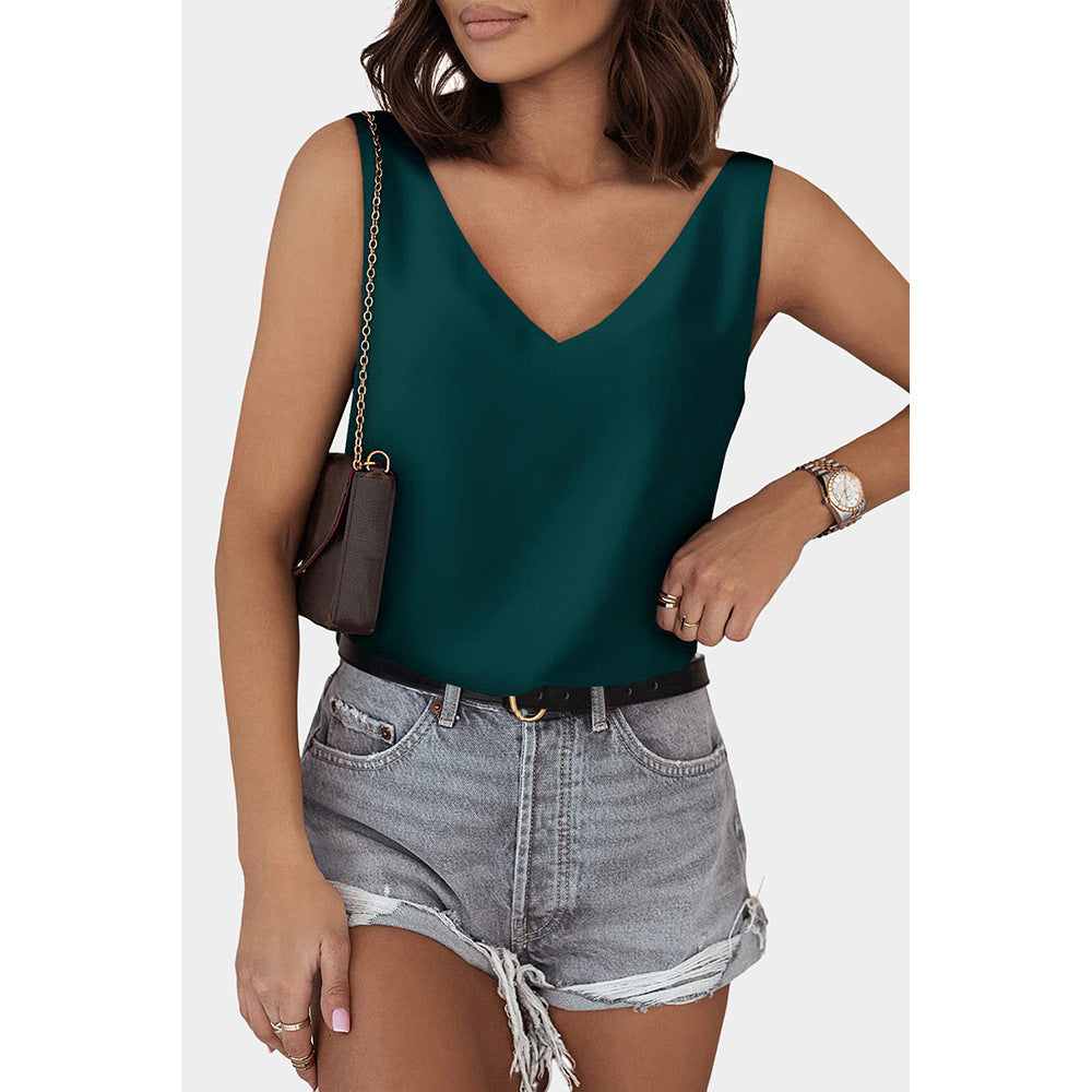 Summer New Versatile Sleeveless Top
