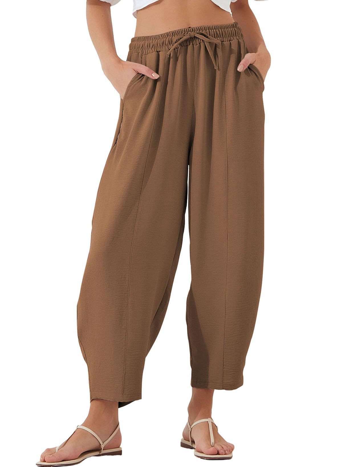 Summer Cozy Balloon Trousers