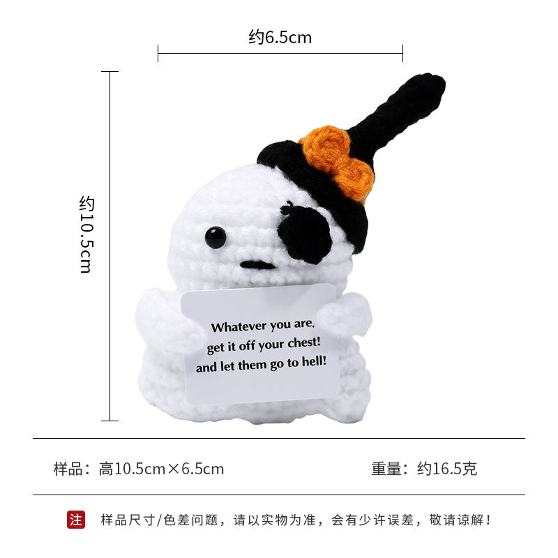 Funny Expression Potato Crochet Doll
