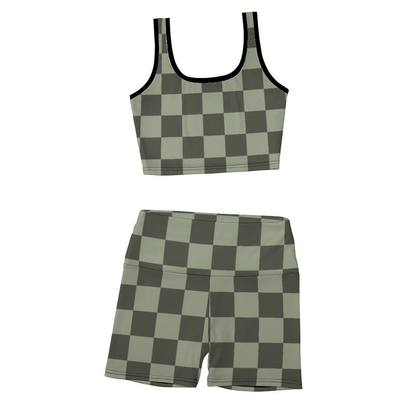Custom Printed Yoga Vest Set(1-20)