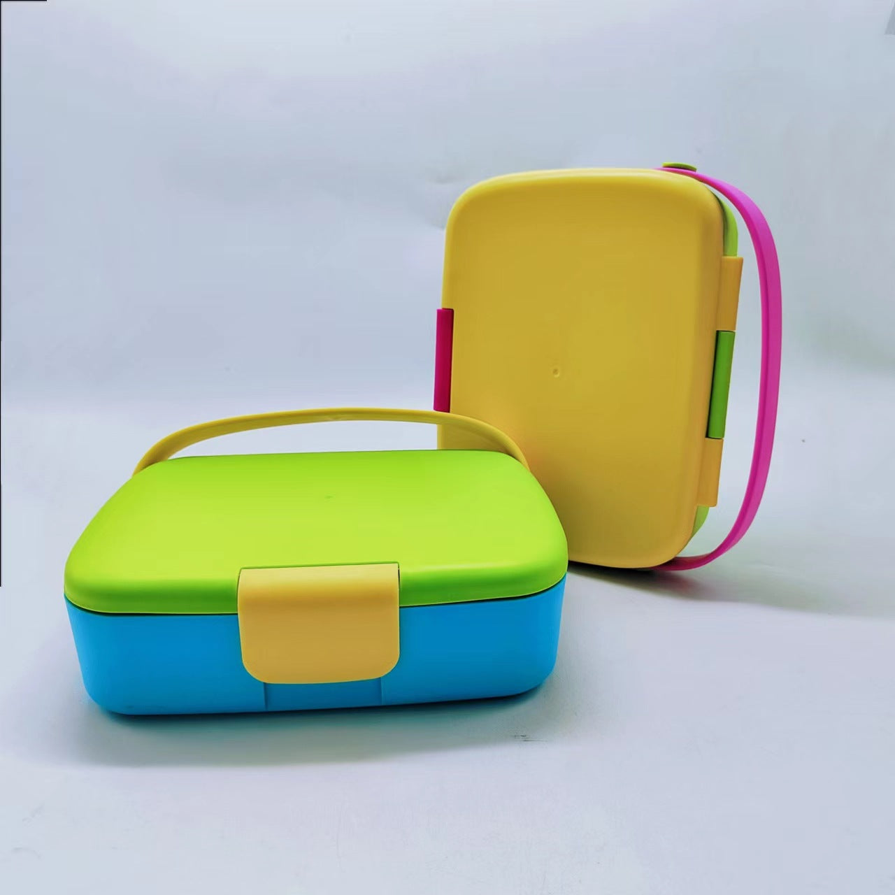 Portable Lunch Box With Spoon And Fork