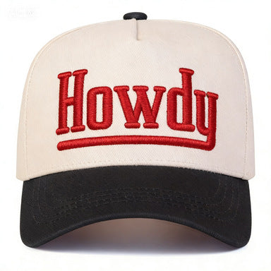Embroidered Howdy Baseball Cap